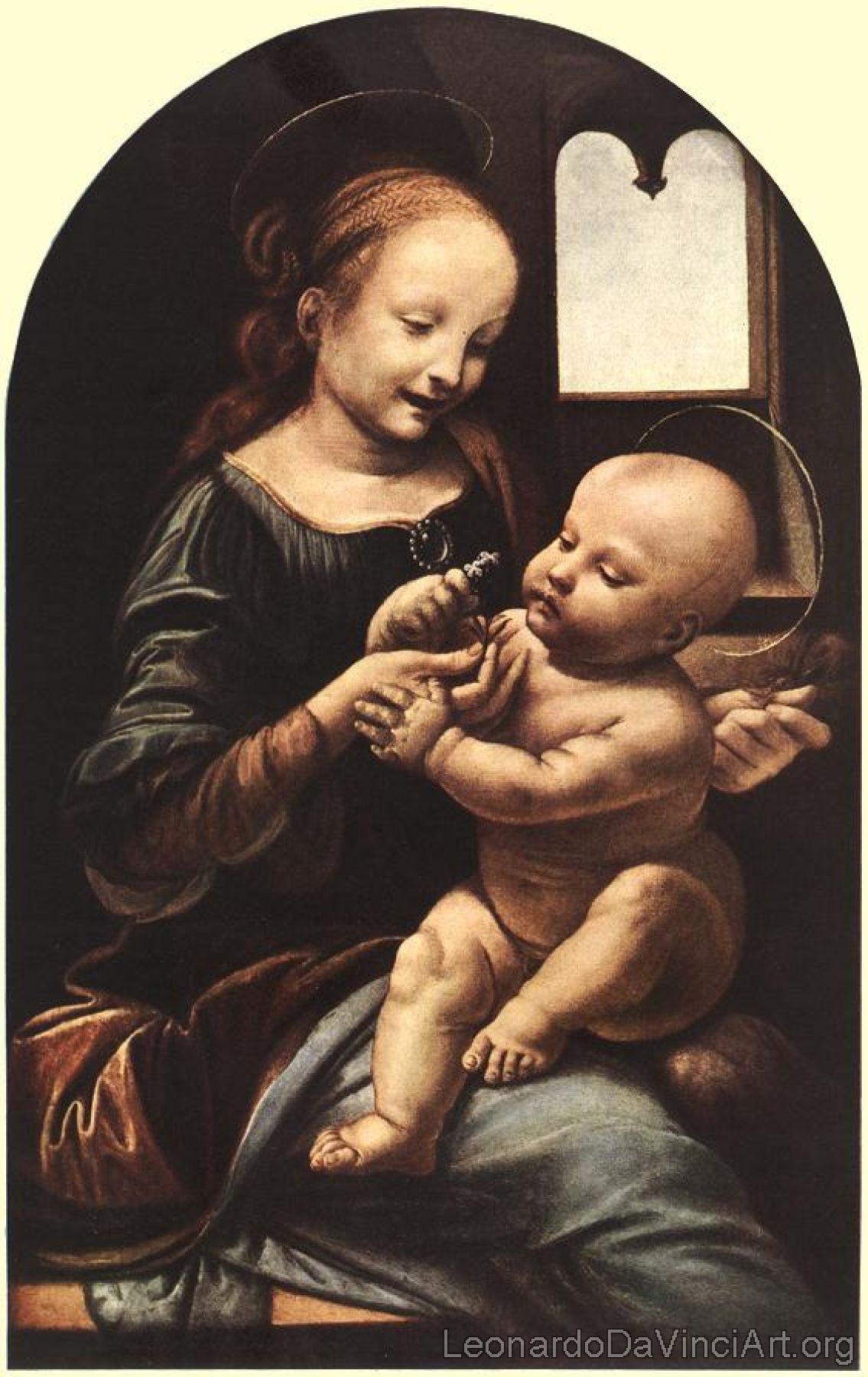 Madonna with Flower